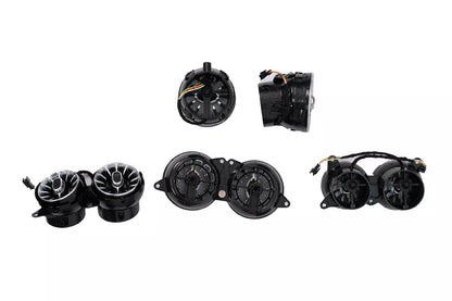 ⭐Kit Griglie  64 colori LED Rotante Tweeter Porta Copertina per Mercedes S W222⭐