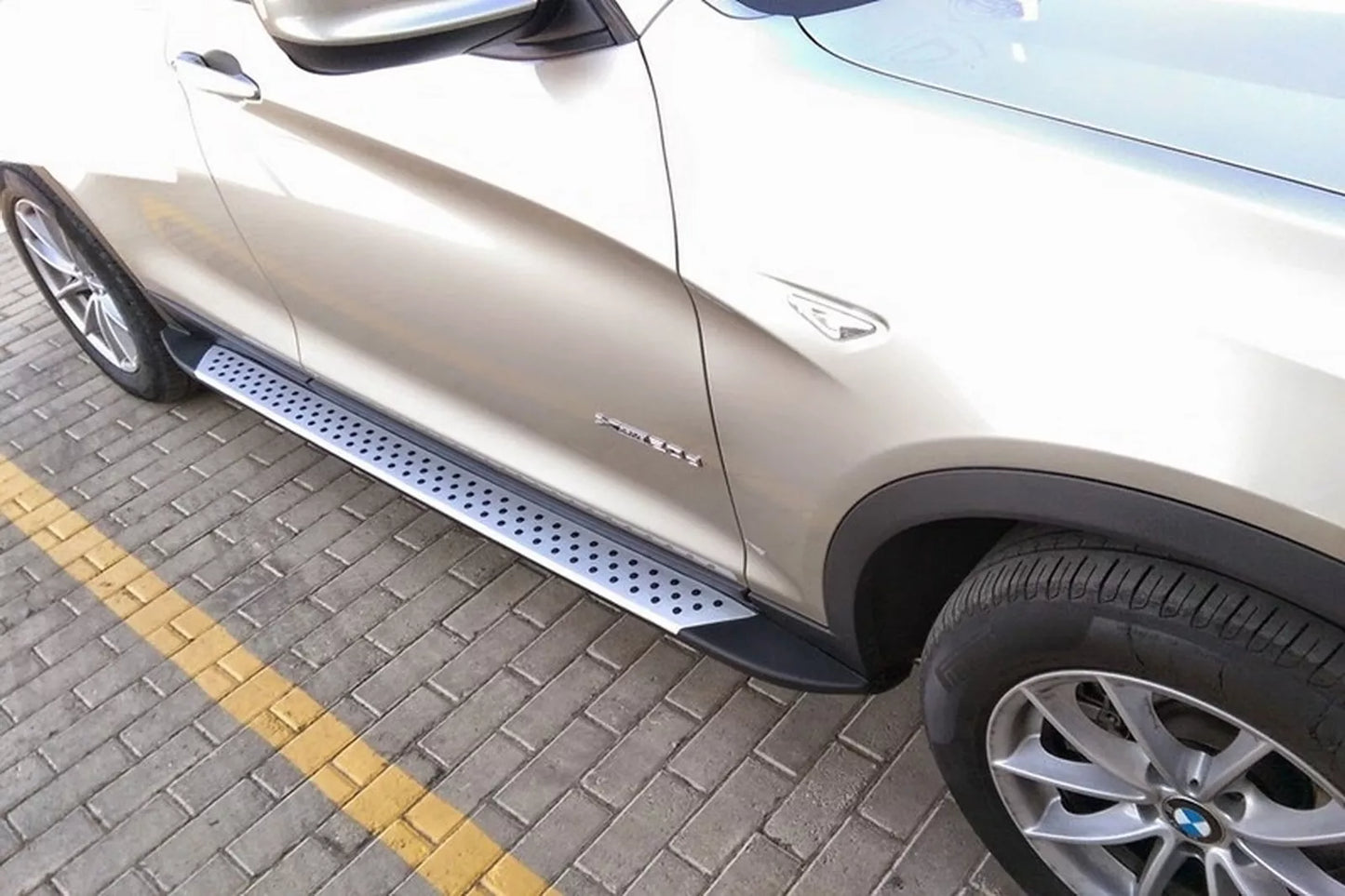 😍Pedane Passaggi laterali per BMW X3 F25 2011-2017 Anti Scivolo Running Board😍