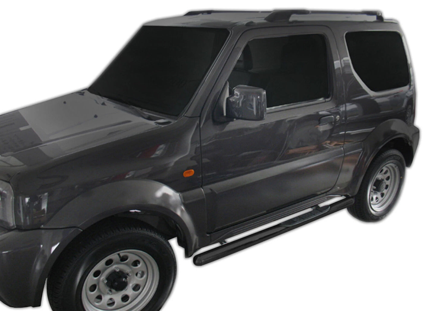 🔥ART.8582 BARRE LATERALI PEDANE INOX SUZUKI JIMNY 1998-2018 3-PORTE BERLINA🔥
