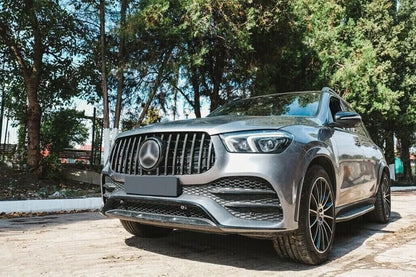 ✨MERCEDES GLE W167 C167 AMG CALANDRE GRILLE NOIR -CHROME PANAMERICANA 2019-2022✨