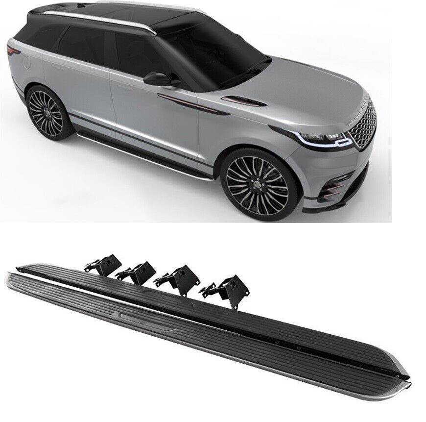 Pedane Laterali sottoporta Land Range Rover Velar dal 2017 coppia sx e dx NUOVE