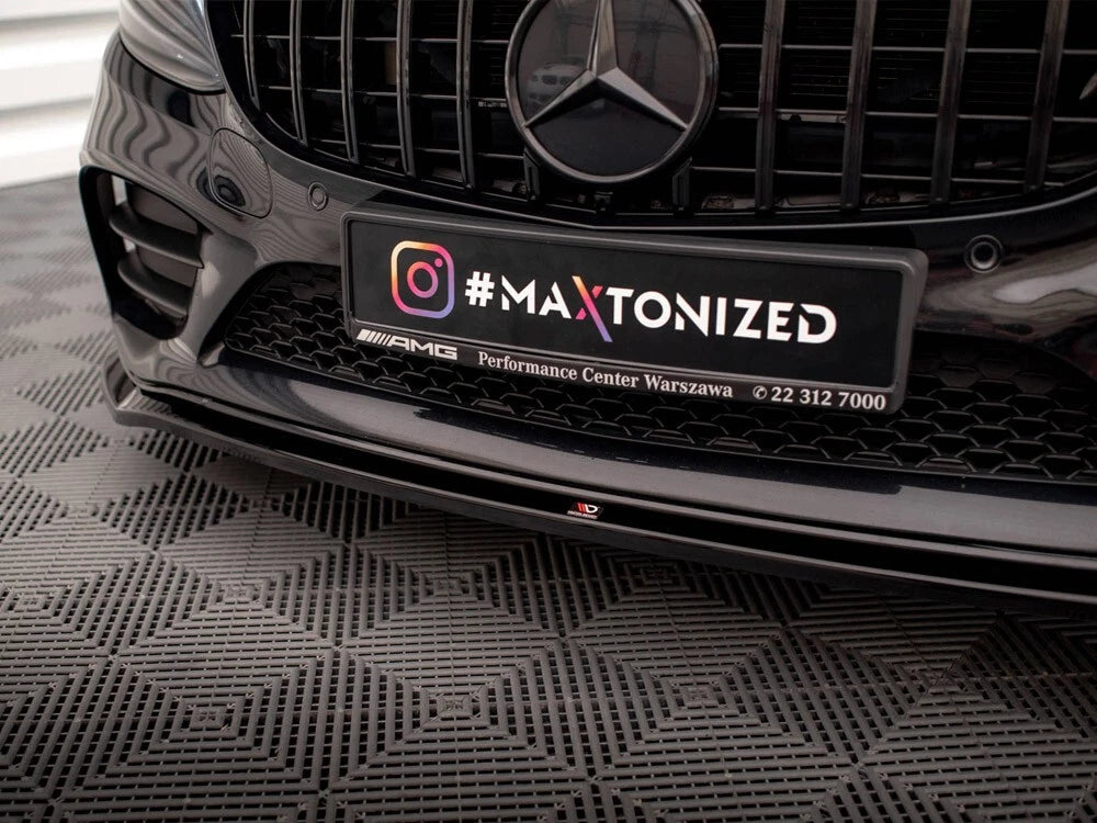 💕Splitter  adatto per Mercedes Classe C AMG Line  nero lucido 💕