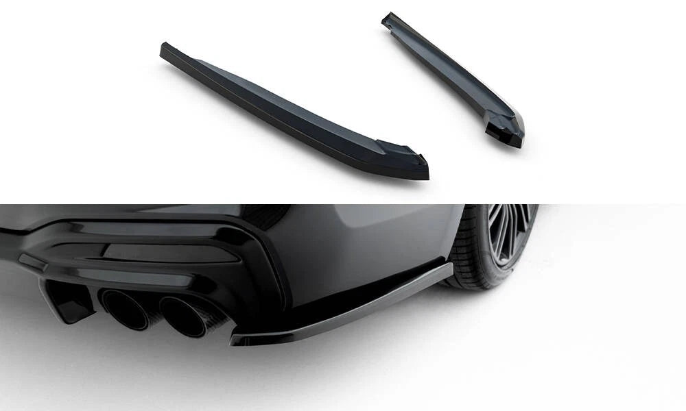 💫Flaps Posteriore Nero Lucido adatto per BMW M550i berlina G30 2017-2020💫