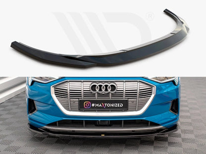💕 Splitter   adatto per  Audi E-Tron nero lucido 💕