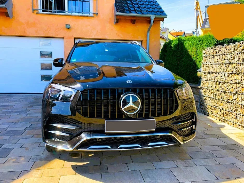 😍PANAMERICANA GT GTR Gloss Black Grille suitable for Mercedes GLE Class W167😍