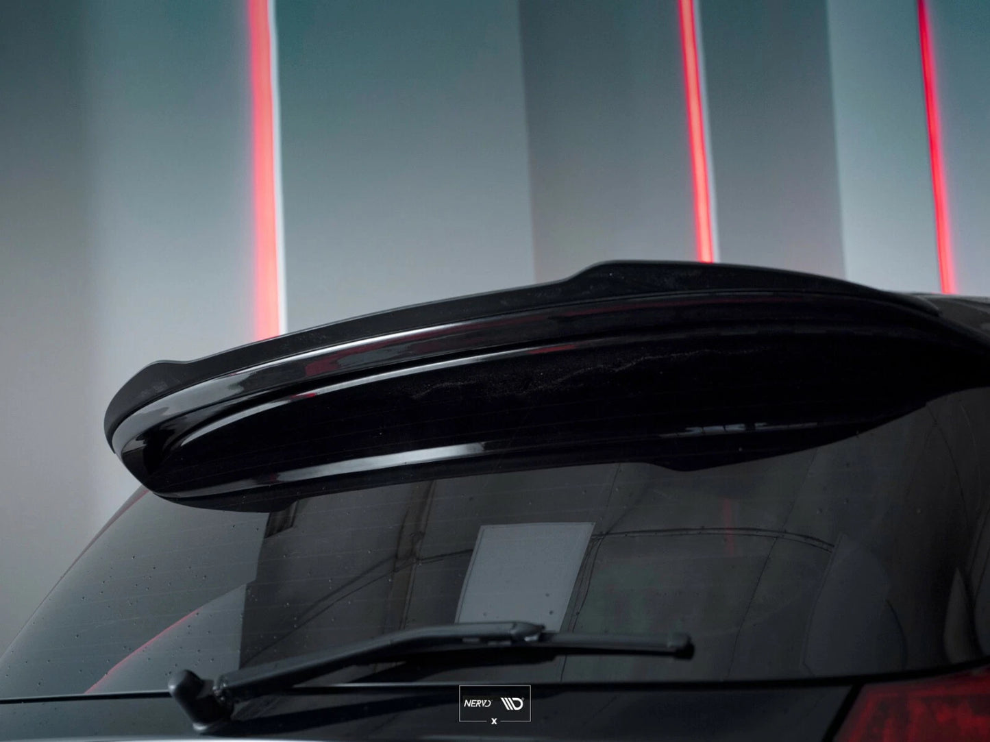 💕Spoiler  adatto per  BMW 1 E81/E87 Facelift nero lucido 💕