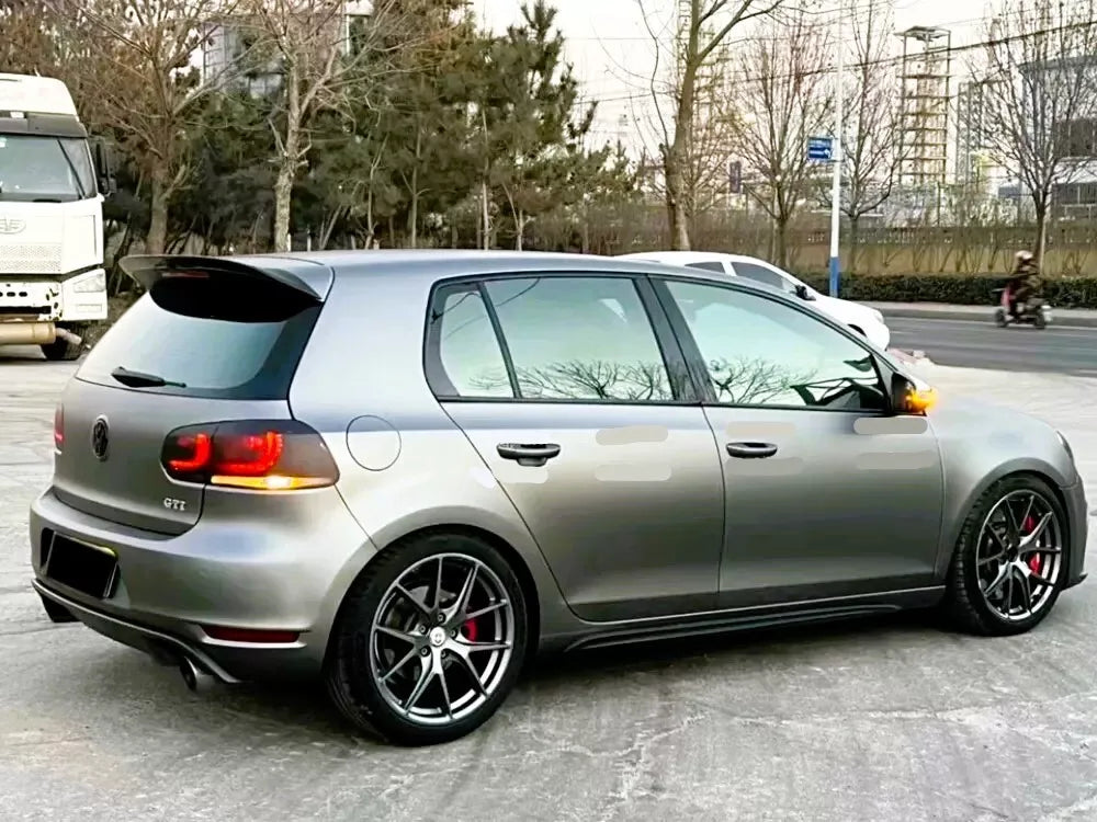 😍Spoiler nero lucido adatto per VW Golf MK6 GTD GTI R20 R 2008-2013😍
