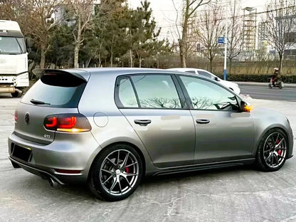 😍Spoiler nero lucido adatto per VW Golf MK6 GTD GTI R20 R 2008-2013😍