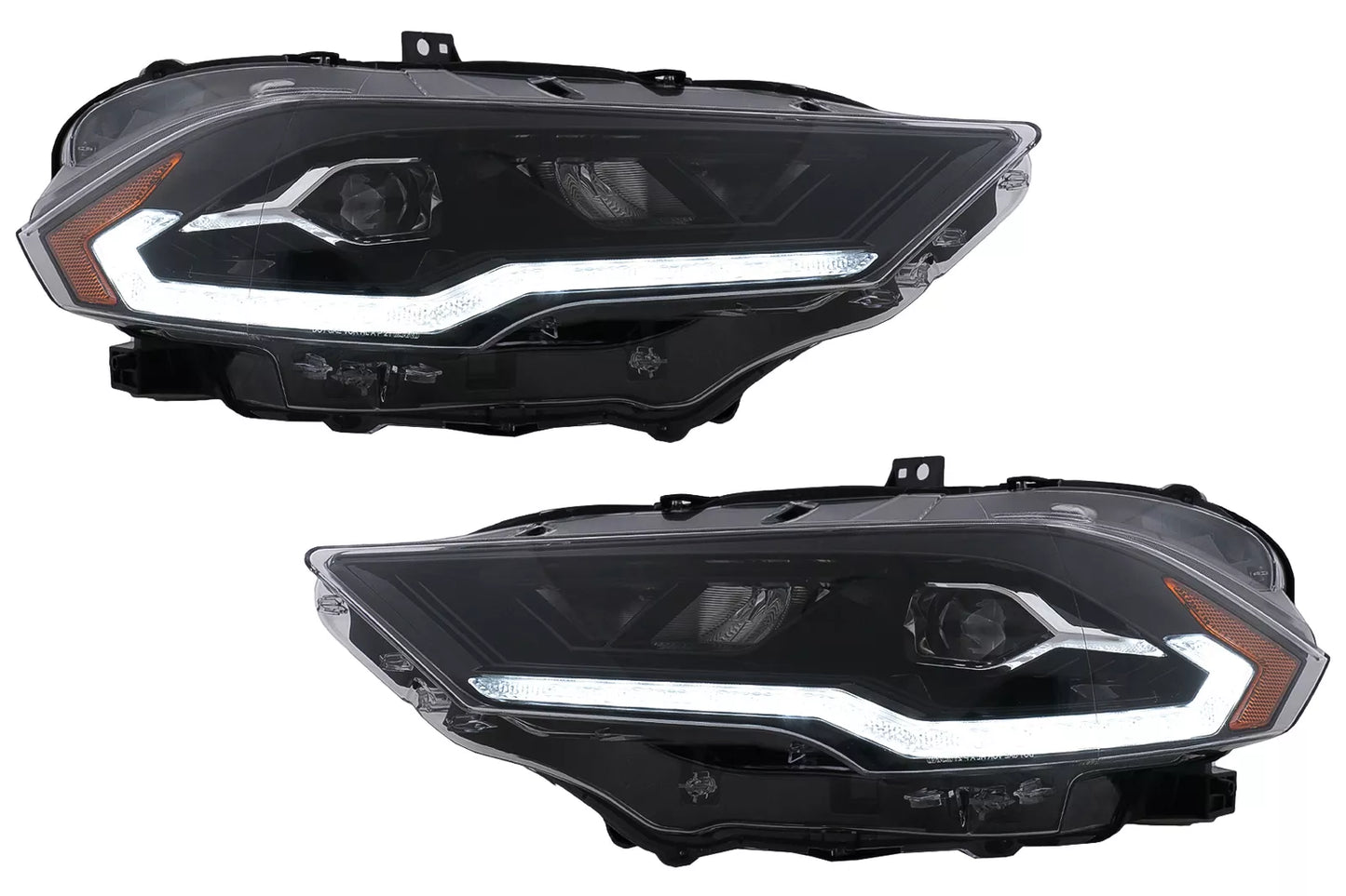 ✨Faro proiettore led per Ford Mustang vi mopf 18-2023 nero doppio proiettore✨