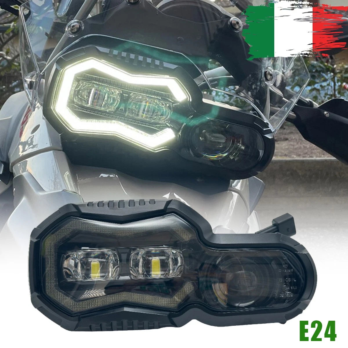 🔥Faro LED E24 – BMW F 650 / F 700 / F 800 GS – F 800 R🔥