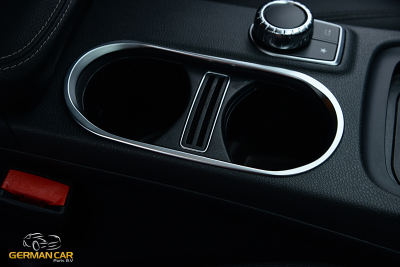 For Mercedes A, CLA, GLA chrome frame cup holder trim 