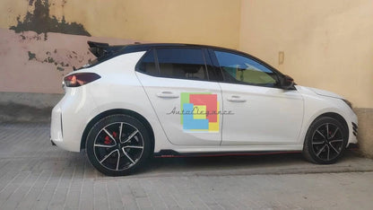 🔥ART.0651 SPOILER ADATTO PER OPEL CORSA F 2019+ NERO LUCIDO🔥