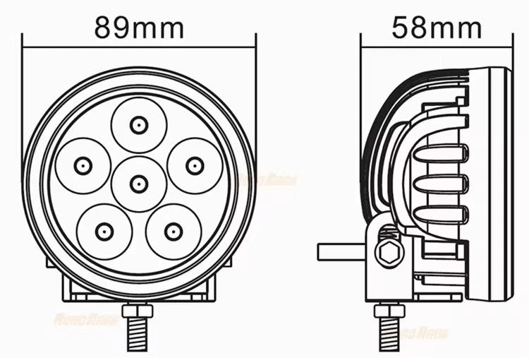 🔥LED Faro & Lampada – Fiat Panda 141🔥