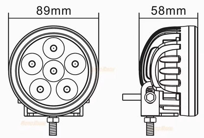 🔥LED Faro & Lampada – Fiat Panda 141🔥