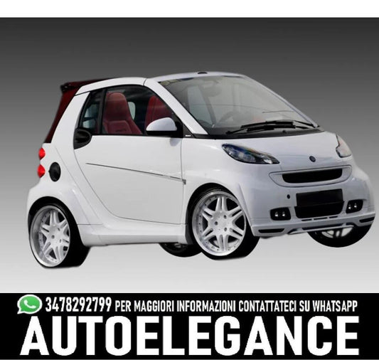 Spoiler Anteriore Piccolo Smart Fortwo 451