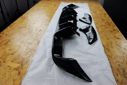 🔥Glossy Black Diffuser Kit with Rear Diffuser Suitable for VW Golf R MK7🔥