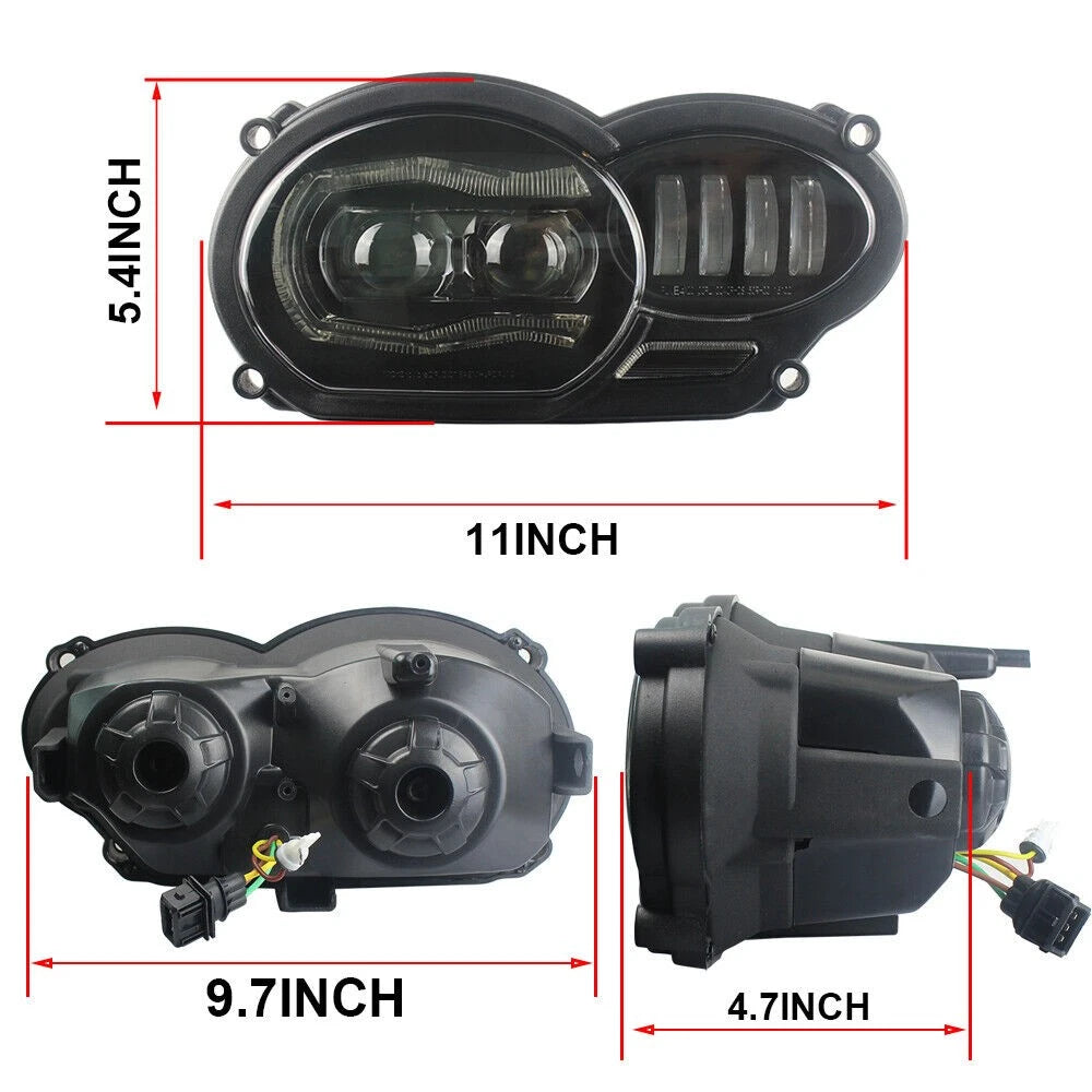 🔥Lampade Faro LED + DRL – BMW R 1200 GS LC / R 1200 GS Adventure🔥