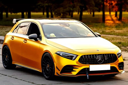 🤩MERCEDES CLASSE A W177 V177 CALANDRE/GRILLE NOIR PANAMERICANA STYLE 2018-22🤩