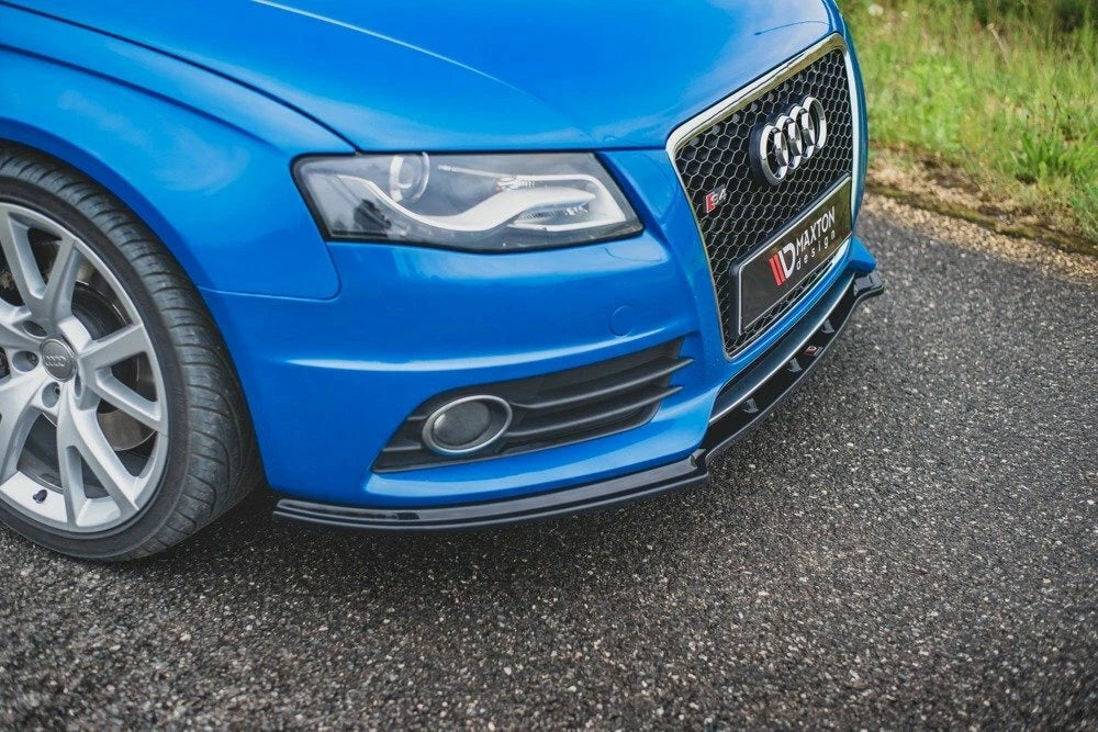 💕Splitter   adatto  per  Audi S4 A4 S-Line B8  nero  lucido 💕