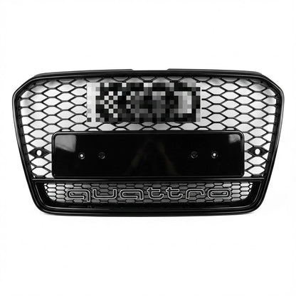 💫ART.5662 GRIGLIA RS STYLE NERO LUCIDO PER AUDI A5/S5 B8.5 2015-2020💫