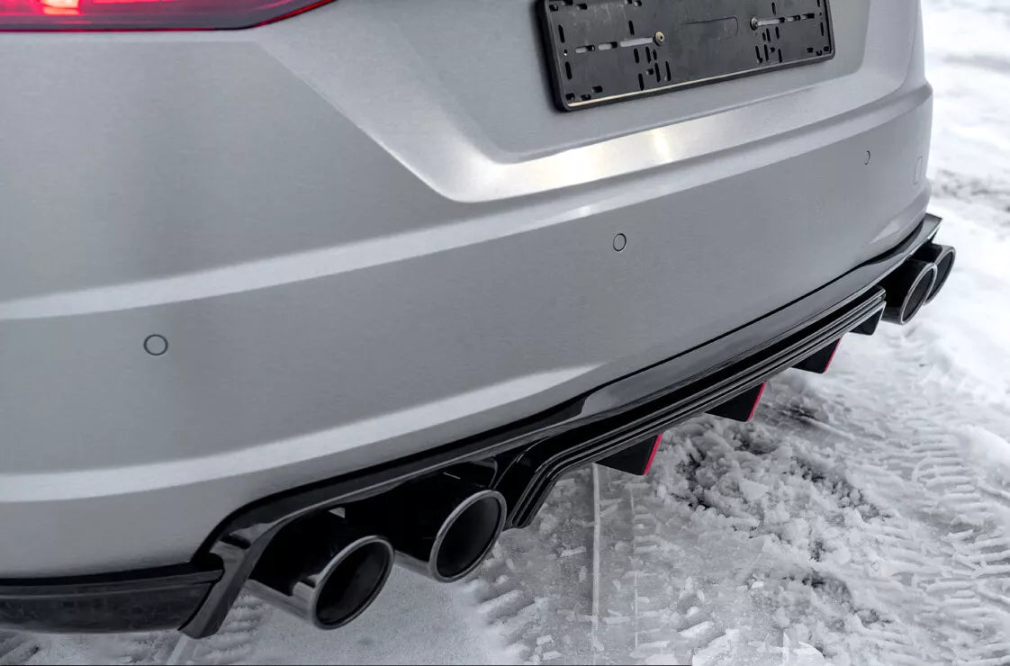 🔥DIFFUSORE  ADATTO PER  AUDI TT 8S S-LINE (2013-2016) 🔥
