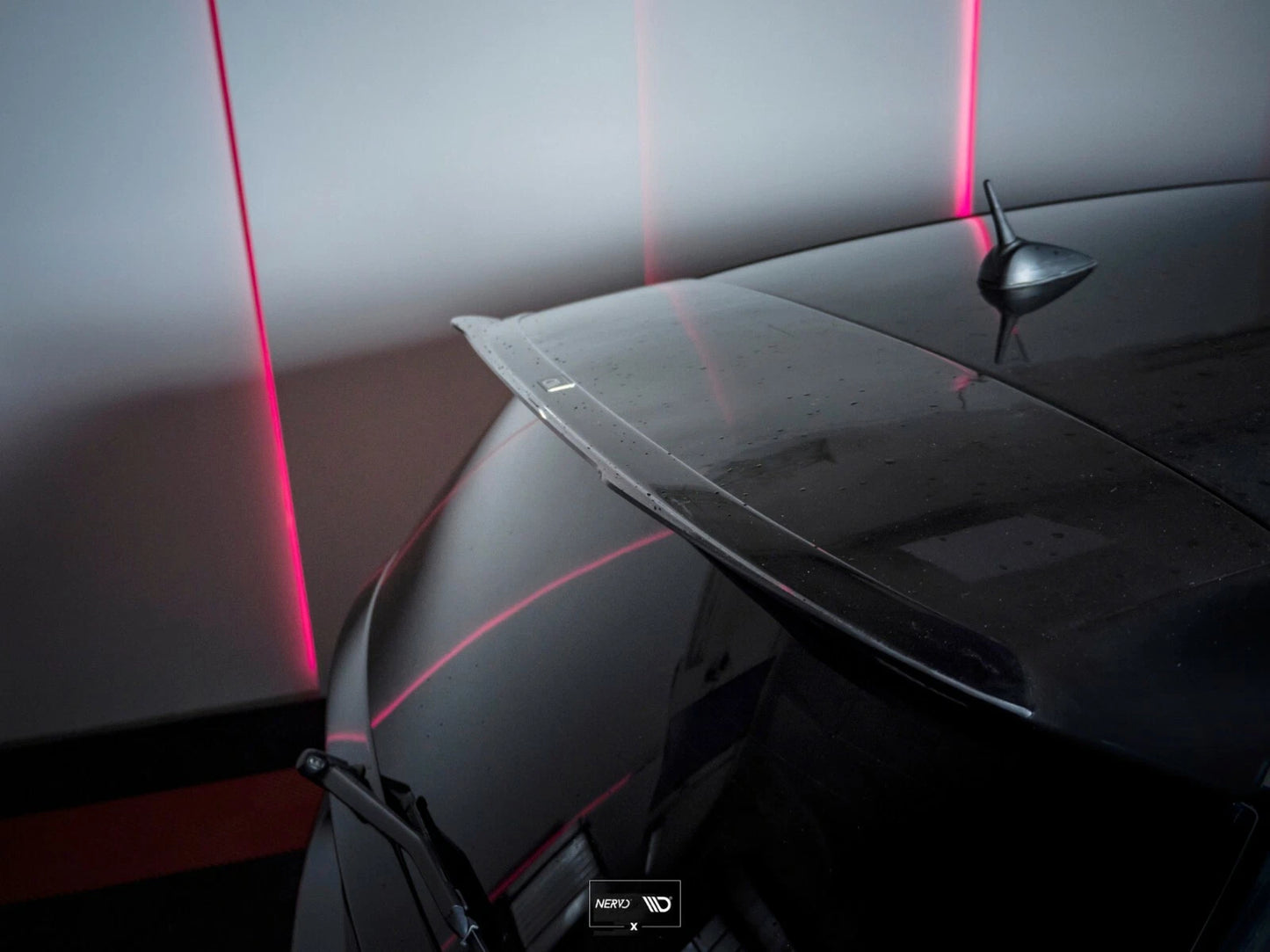 💕Spoiler  adatto per  BMW 1 E81/E87 Facelift nero lucido 💕