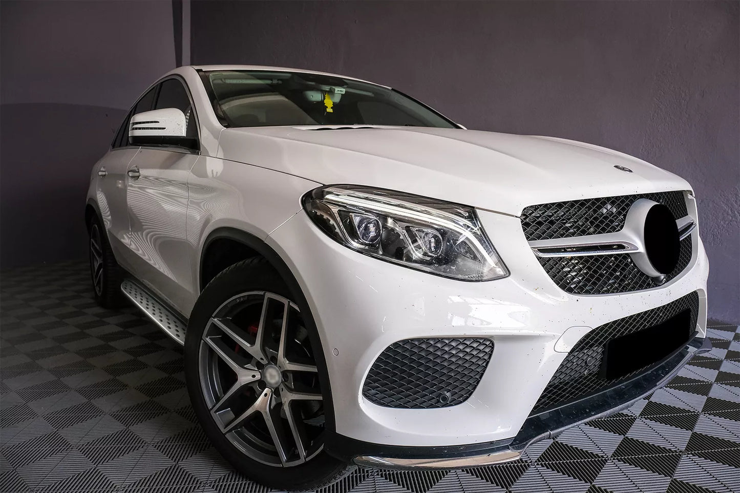 😍Tappetini gradini laterali per Mercedes ML 2011-2014 MERCEDES GLE W166 2015-😍