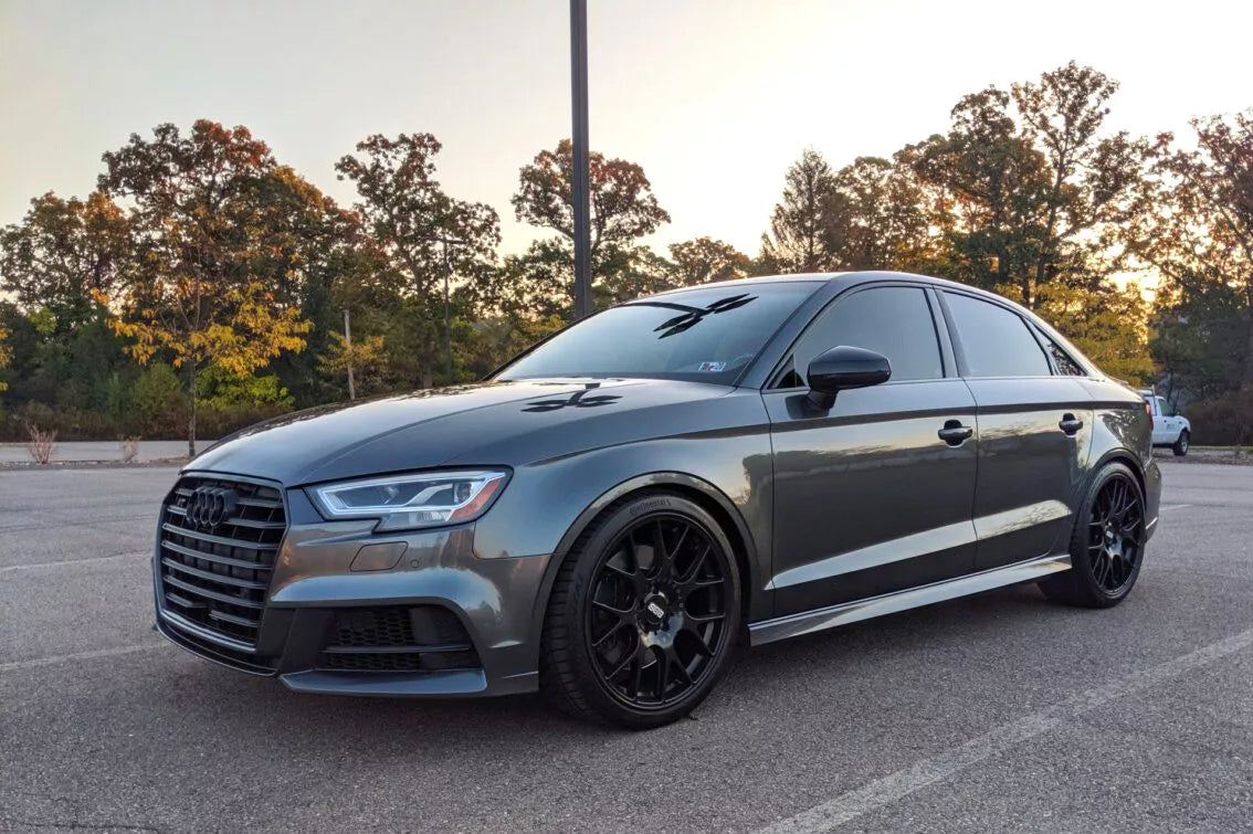 ✨MINIGONNE LATERALI STILE S3 ADATTO PER AUDI A3 8V BERLINA (dal 2013)✨