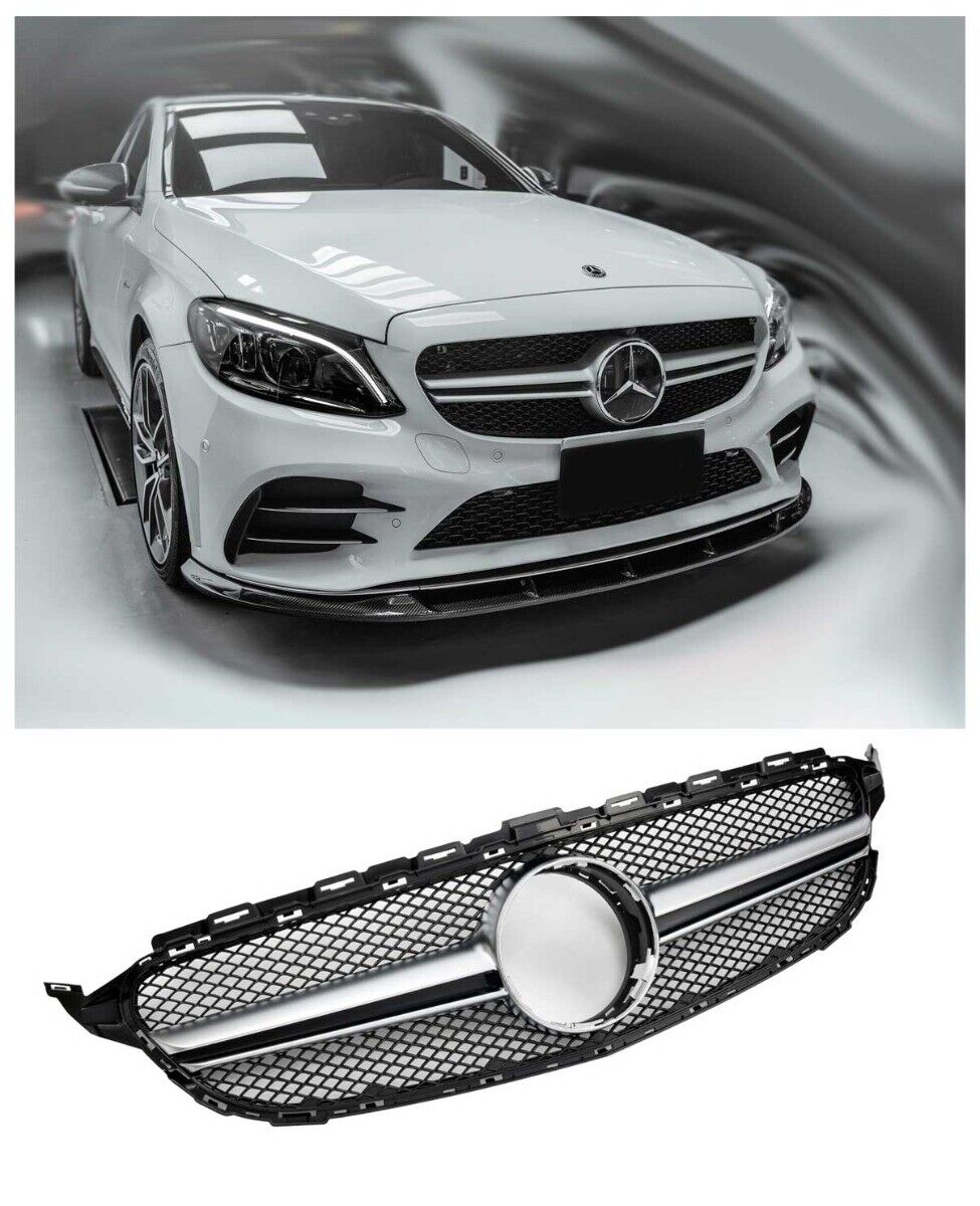 Griglia sportiva per Mercedes W205 C 2014-2018 C63 AMG