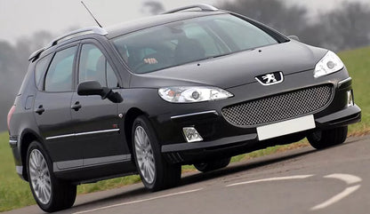 😎PLITTER ANTERIORI + SPOILER TETTO ADATTO PER PEUGEOT 407😎