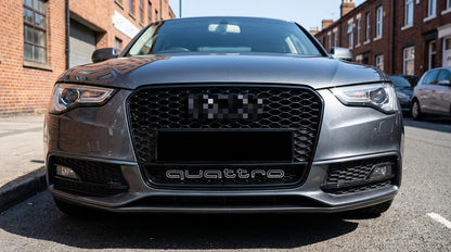 💫ART.5662 GRIGLIA RS STYLE NERO LUCIDO PER AUDI A5/S5 B8.5 2015-2020💫