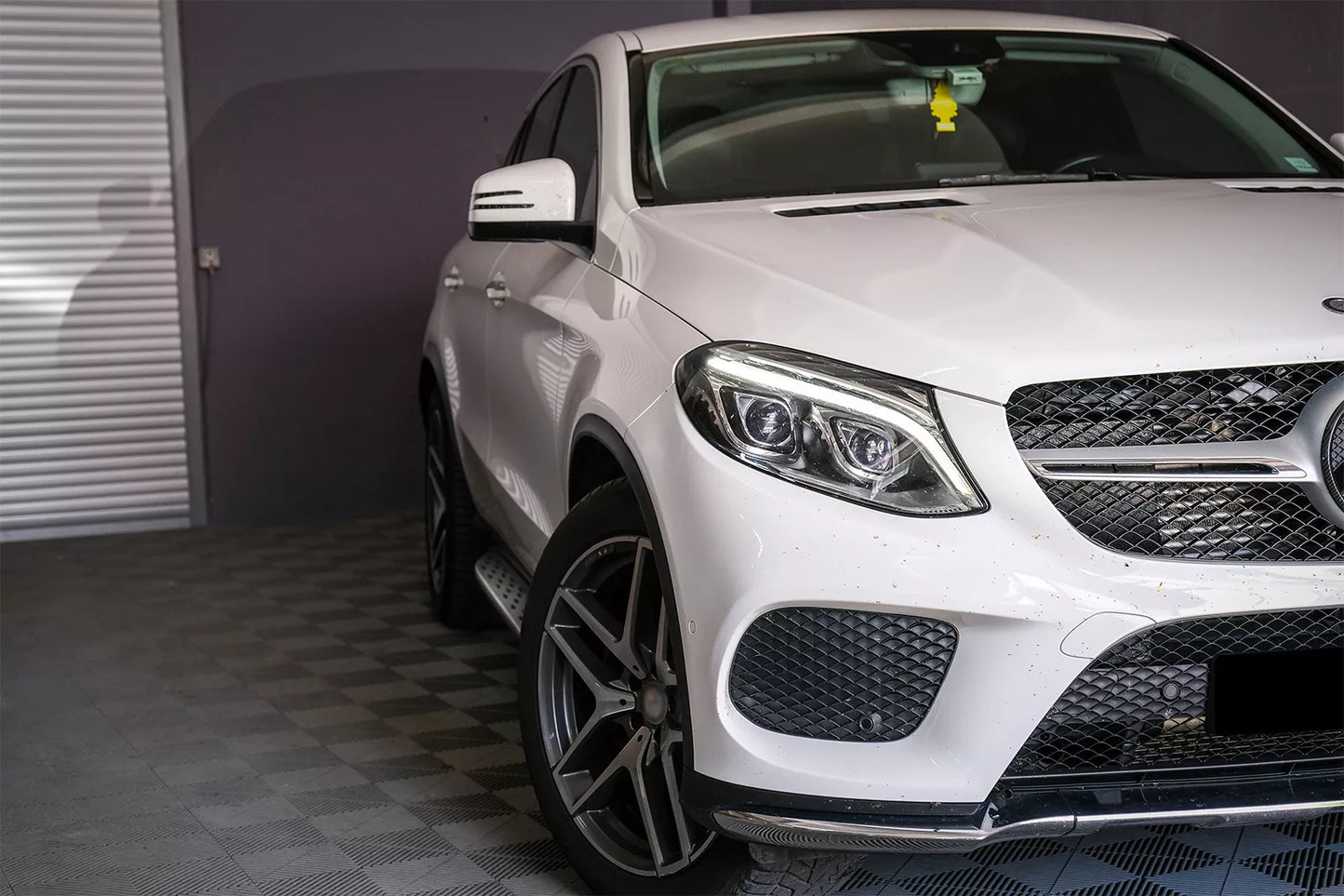 😍Tappetini gradini laterali per Mercedes ML 2011-2014 MERCEDES GLE W166 2015-😍