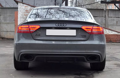 🌻DIFFUSORE ADATTO PER AUDI A5 SPORTBACK 8TA S-LINE (FACELIFT 2012-16)🌻