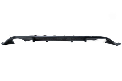 Twin Diffuser Single Exhaust Tips For VW Golf 7 13-16 GTI Look 