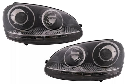 🤩Fari per VW Golf 5 V 03-07 Jetta 05-10 GTI R32 Xenon Look Cromato🤩