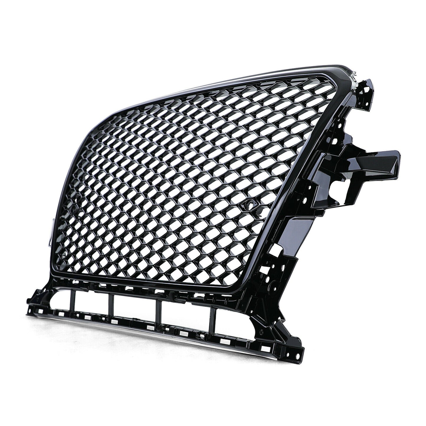 Griglia radiatore a nido d'ape look sportivo senza emblema per Audi Q5 8R 12-16