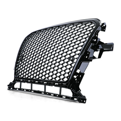 Griglia radiatore a nido d'ape look sportivo senza emblema per Audi Q5 8R 12-16