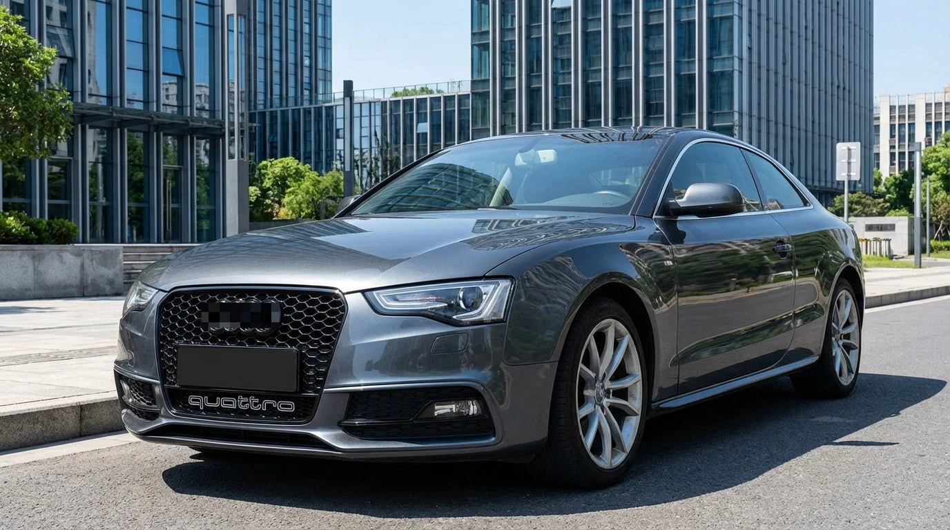 💫ART.5662 GRIGLIA RS STYLE NERO LUCIDO PER AUDI A5/S5 B8.5 2015-2020💫