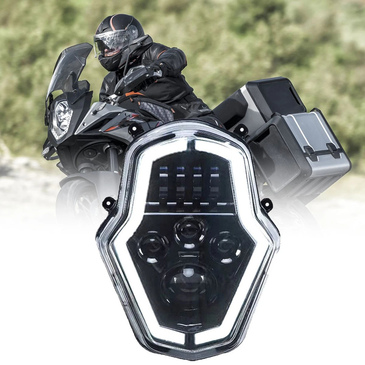 🔥Faro LED – KTM 1050 / 1090 / 1190 / 1290 Adventure (2015–2019)🔥