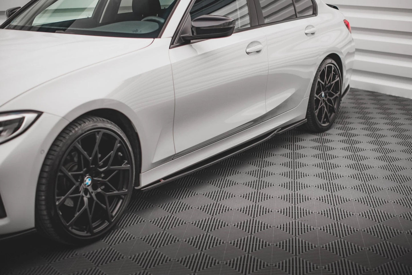 💫Street+ Sotto Minigonne (Nero Lucido) adatte per BMW Serie 3 G20 / G21 💫