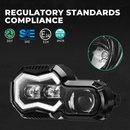 🔥Faro LED E24 – BMW F 650 / F 700 / F 800 GS – F 800 R🔥