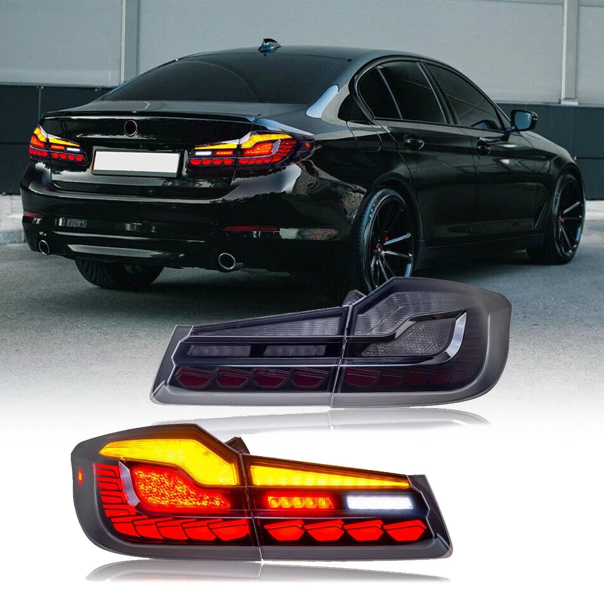 🔥Fanali Posteriori LED – BMW Serie 5 G30 / G38🔥