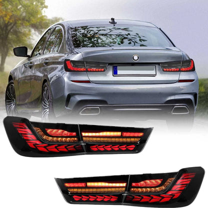 🔥Fanale Posteriore LED con Avvio Animato – BMW Serie 3 G20 / M3 (2019–2022)🔥