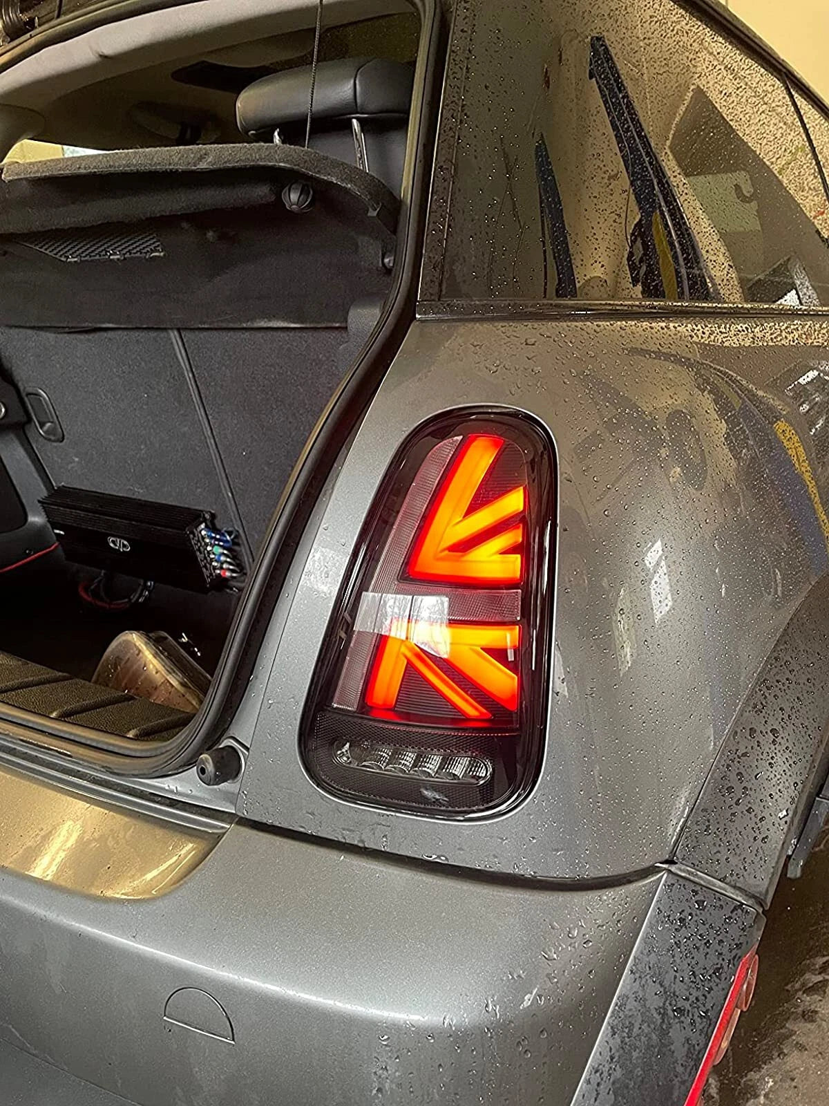 🔥E9 – Coppia Fanali Posteriori LED Neri – Mini Cooper R50 / R52 / R53🔥