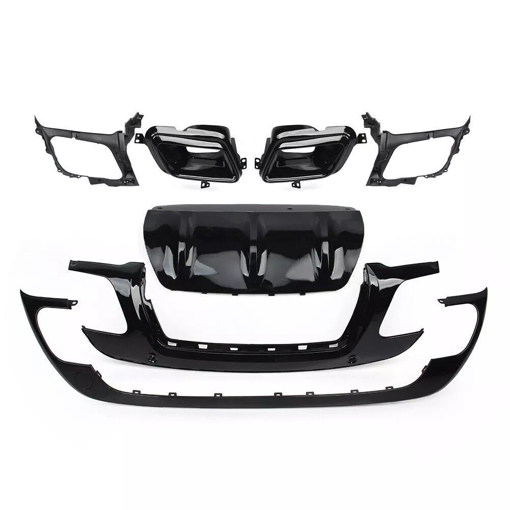 Diffusore posteriore per Range Rover Velar L560 (2017-) Dynamic Look Nero lucido