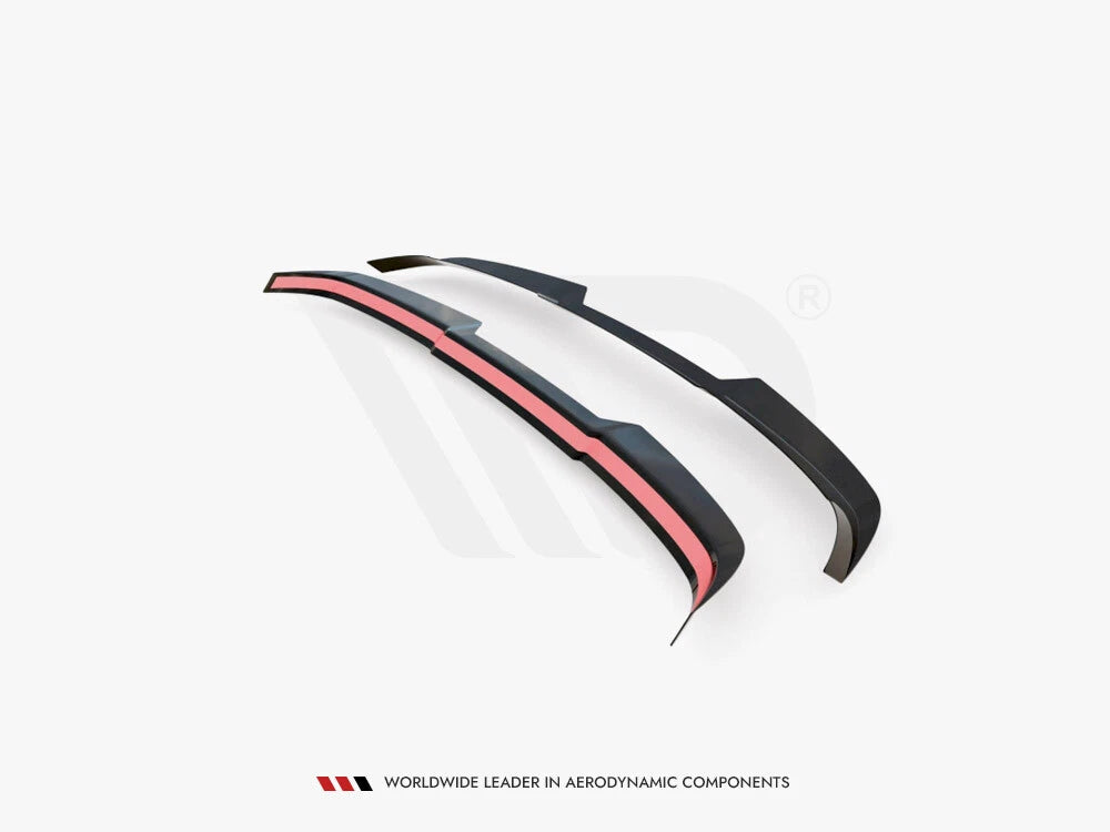 SPLITTER SUITABLE FOR VW GOLF 8 GTI GTD RLINE LOOK GLOSSY BLACK SPORTY DESIGN 