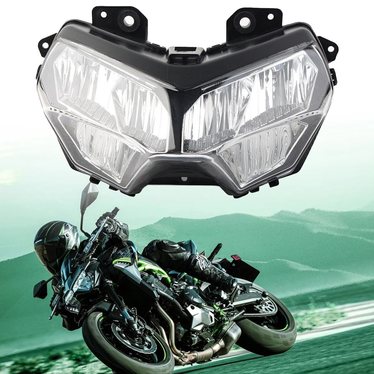 🔥Faro LED – Kawasaki Z650 / Z900 / Z400 (2020–2022)🔥
