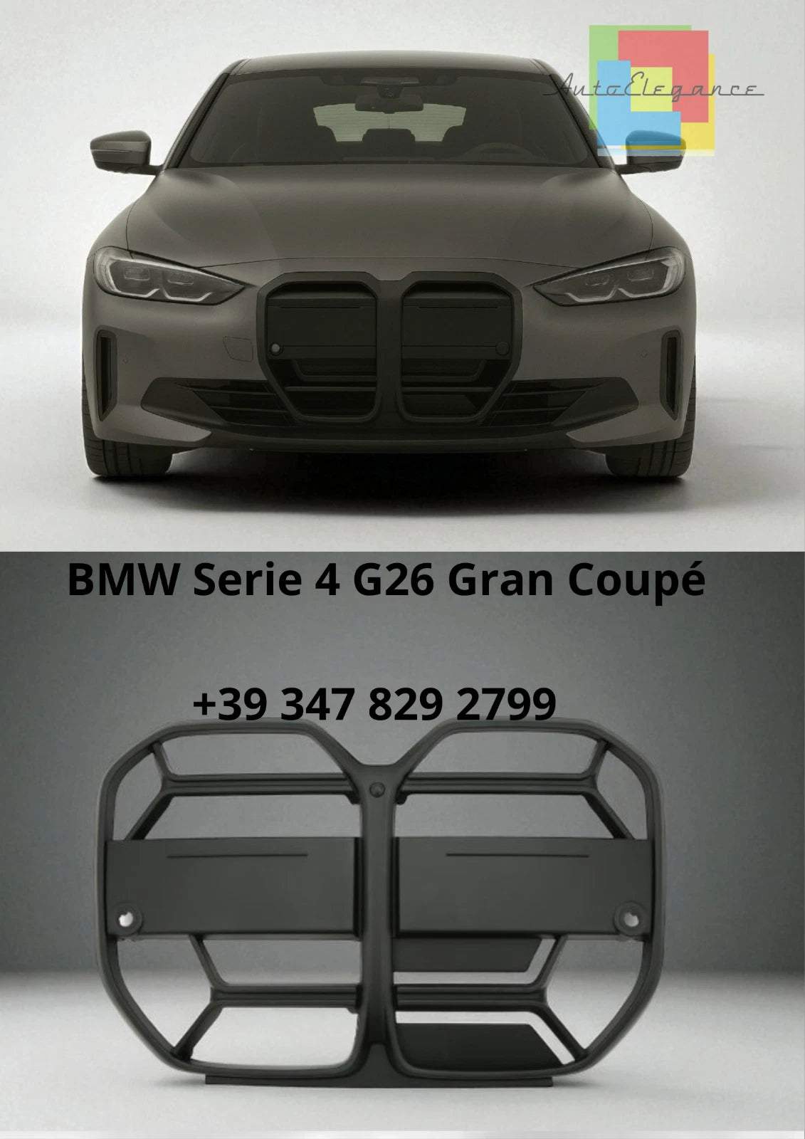 ⭐Griglia Sportiva – BMW Serie 4 G26 Gran Coupé (dal 2020 →)⭐