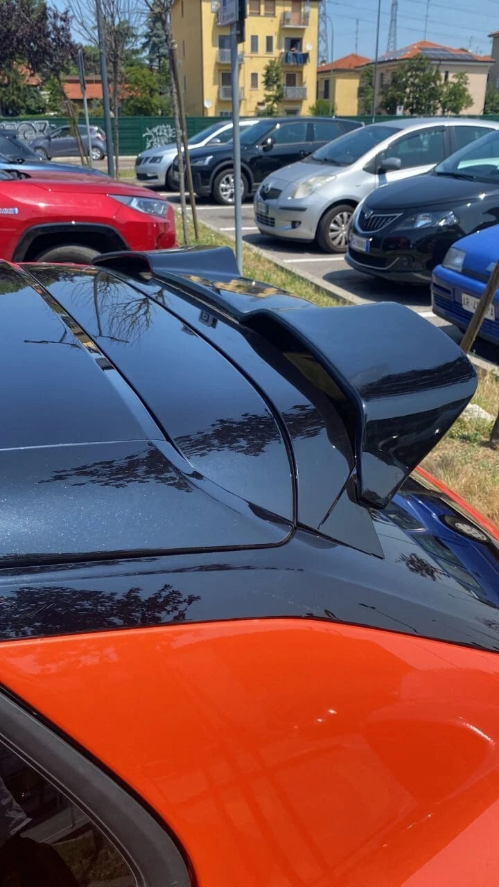 🔥ART.0651 SPOILER ADATTO PER OPEL CORSA F 2019+ NERO LUCIDO🔥