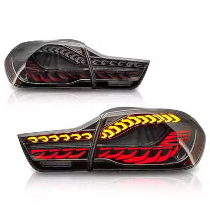 🔥Coppia Fanali Posteriori LED Fumé – BMW Serie 4 & M4 (2014–2020)🔥